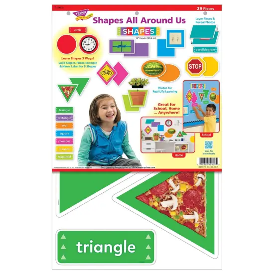 Shapes All Around Us Learning Set {4}