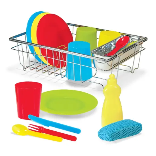 Let's Play House! Wash & Dry Dish Set {2}