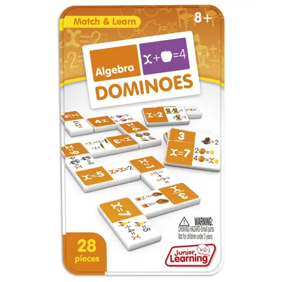 Algebra Dominoes, 2 Sets {2}
