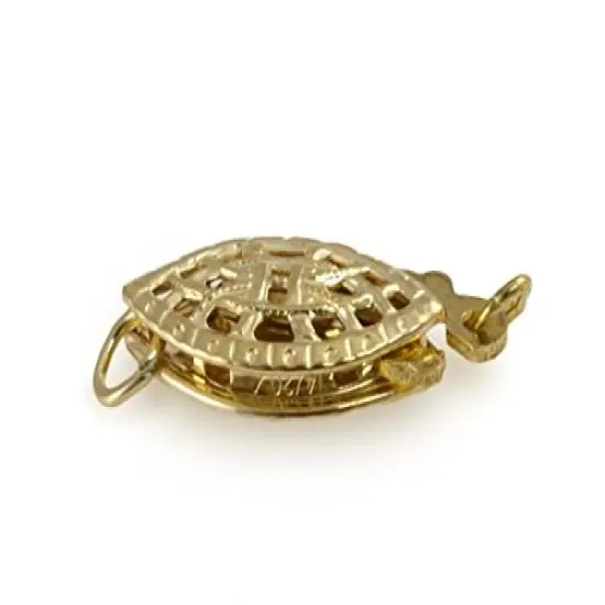 JewelrySupply Filigree Clasp 15x6mm Gold Filled (1-Pc) {2}