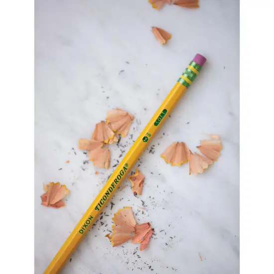 Pencils, #2 Soft, Yellow, Unsharpened, 24 Per Pack, 2 Packs {2}