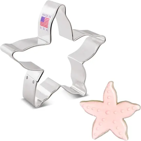 Ann Clark Tropical Starfish Cookie Cutter 3.75" Ocean Theme {1}