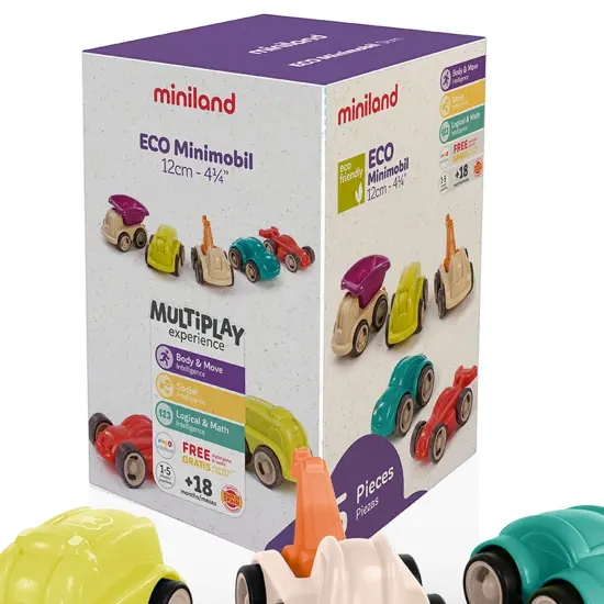 Eco Minimobil 4-1/4", Set of 5 {3}