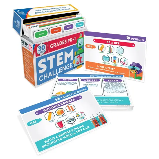 STEM Challenge, Jr. Learning Cards {4}