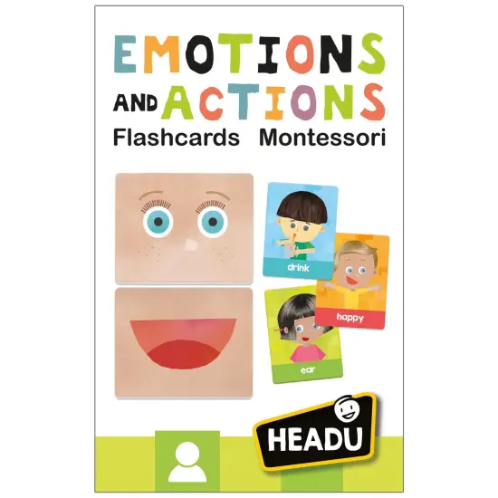 Flashcards Emotions and Actions Montessori {2}