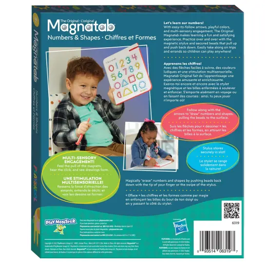 0-9 Numbers & Shapes Magnatab&reg; {4}