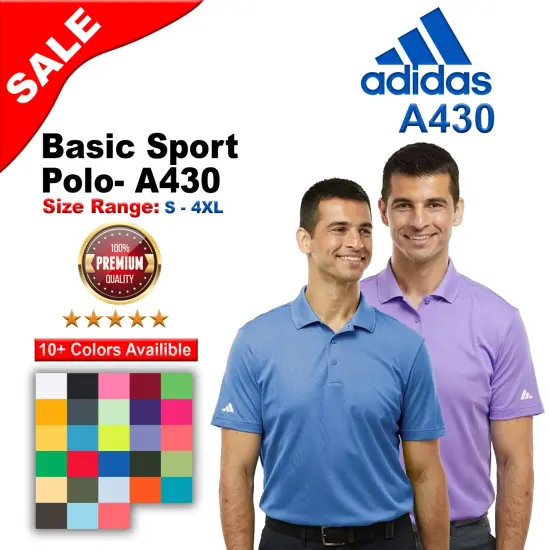 Adidas&reg; Basic Sport Polo Grey three {2}