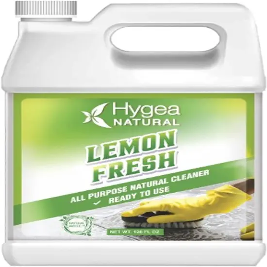 Hygea Natural Lemon Fresh - Natural All Purpose Cleaner Ready to use 24oz Spray + Refill {3}