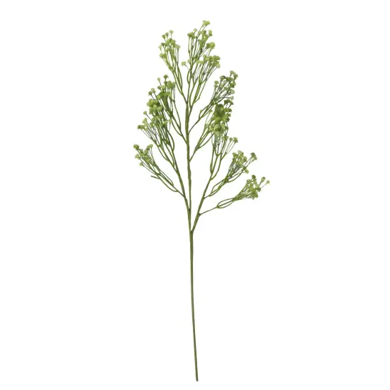 Northlight 24" Green Artificial Gysophila Stemmed Flower Spray {1}