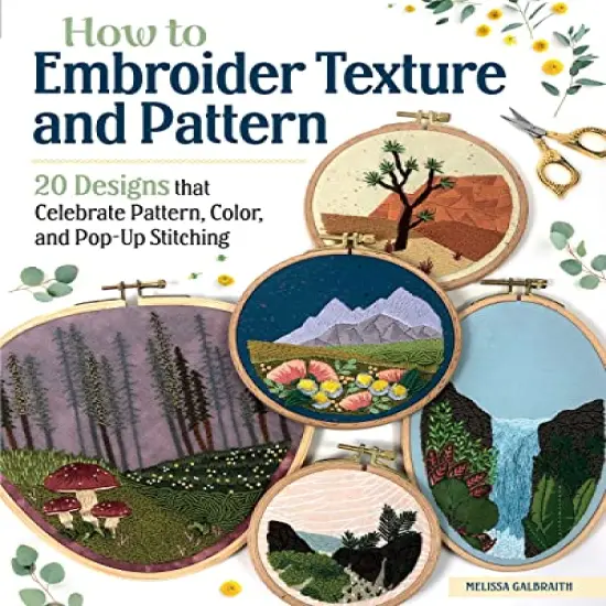 How to Embroider Texture and Pattern- Hand Embroidery DIY Book {3}