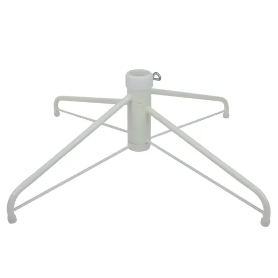 Northlight White Metal Christmas Tree Stand for 12' Artificial Trees {1}