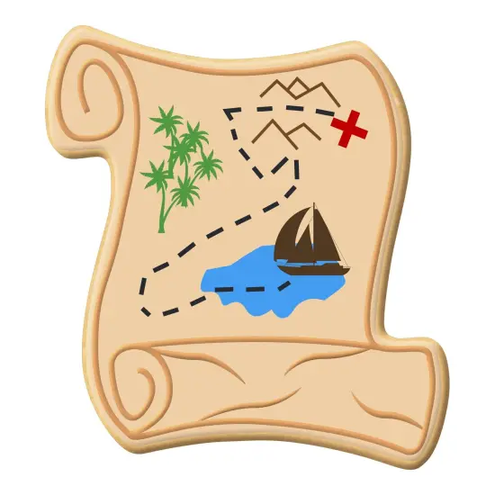 Scroll - Letter Cookie Cutter 4 in B1570, CookieCutter.com, Tin Plated Steel, Handmade in the USA {4}