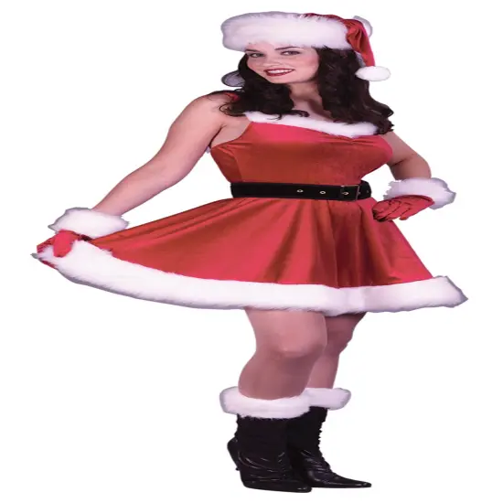 The Costume Center Red and White Santa Ms Baby Christmas Women Costume - Medium {1}
