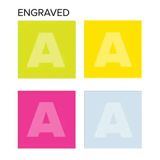 Fluorescent Yellow Cast Acrylic Gloss 1/8" (12" x 20.4") {2}