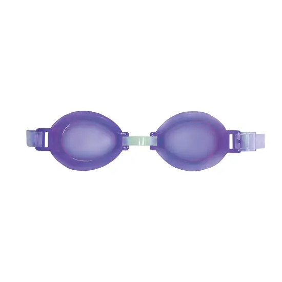 SwimWays 5.75" Purple Fish Face Guppy Goggles Swimming Pool Accessory {1}