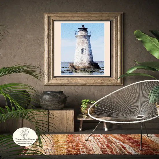 Tybee Island LighthouseArt paper for Decoupage and Mixed Media {1}