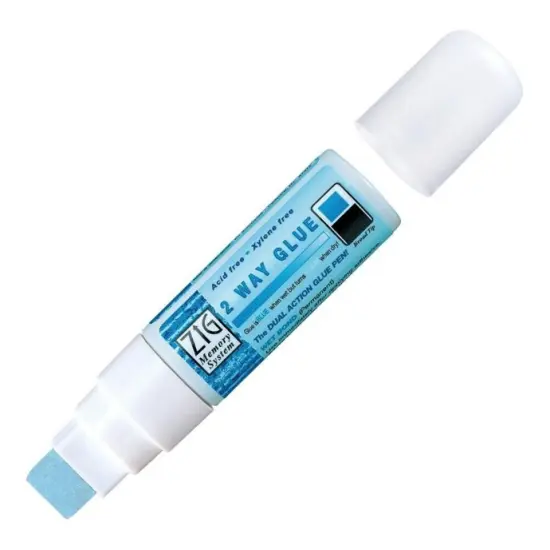 Zig Sticky Thumb 2-Way Glue Pen, 15mm Jumbo Tip, 0.88 Oz Pack of 1 Pen 372627 By American Crafts {3}