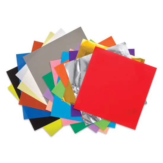 Aitoh Basic Origami Pack - 7" x 7", Pkg of 500 Sheets {1}