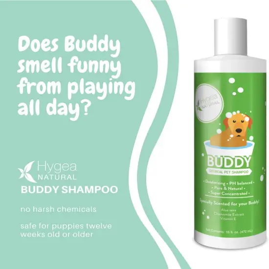 Hygea Natural Buddy Pet Shampoo, 16 oz {2}
