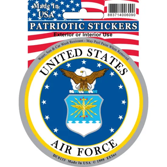 United States Air Force Sticker 3-1/4" {1}