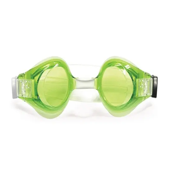 Swim Central 7" Green C2 Enduro Water Sport Goggles Swimming Pool Accessory for Adults {1}