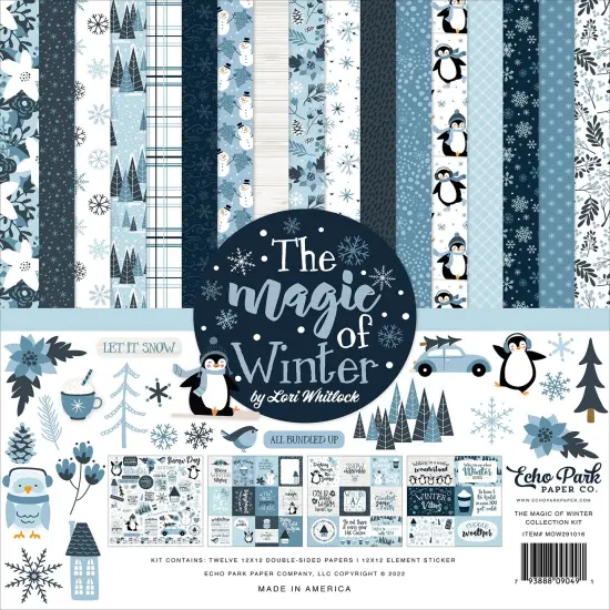 Echo Park Collection Kit 12"X12"-The Magic Of Winter {1}