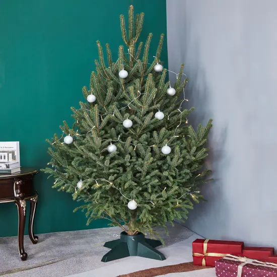 Northlight Live Christmas Tree Stand - Green - For Trees up to 9 foot Tall {3}