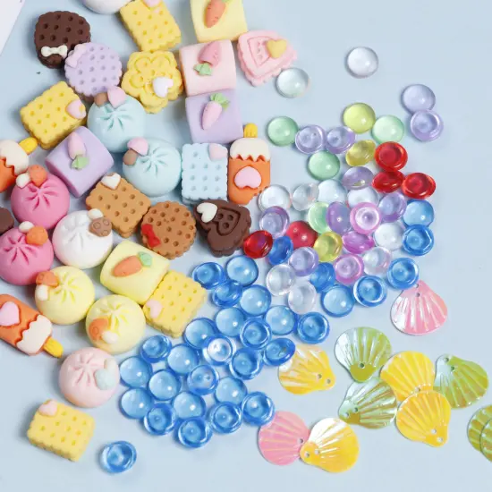 Incraftables Slime Kit for Girls & Boys. DIY Add-ins Slime Making Kit with Slime Charms, Foam Balls, Fishbowl Beads, Candy, Glitters, Shells, Tablet Bottles, Foil, Containers & Mix-ins Tool Supplies {2}