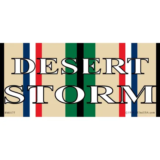 EagleEmblems BM0177 Sticker-DEST.Storm,SVC.RB II (3x6.5'') {1}