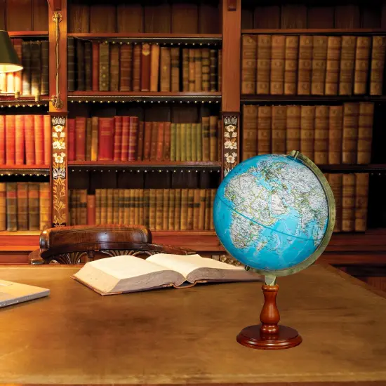 National Geographic Hudson 12" Diameter Blue Ocean World Globe {2}