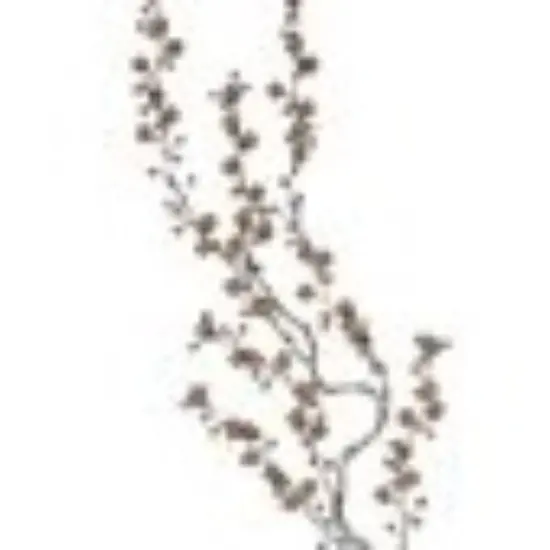 Select Artificials 36" Gold Juniper Rose Glittered Artificial Christmas Spray {3}