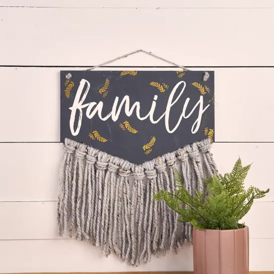 15 in. Unfinished Fiber Art Chevron Base {3}