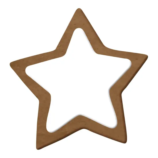 Star Cookie Cutter 4.5 in B0710, CookieCutter.com, Tin Plated Steel, Handmade in the USA {3}