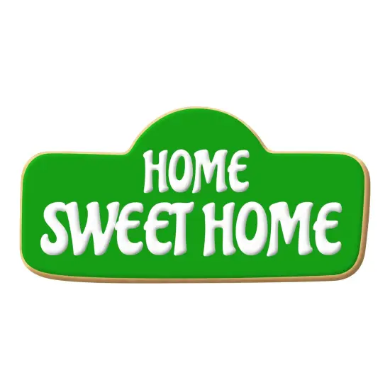 Street Sign Plaque Cookie Cutter 4.5 in B1564, CookieCutter.com, Tin Plated Steel, Handmade in the USA {2}