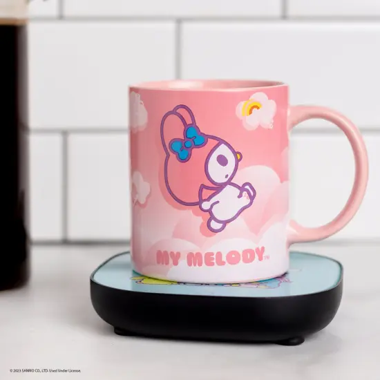 Uncanny Brands Hello Kitty and Friends My Melody Coffee Mug with Electric Mug Warmer {5}