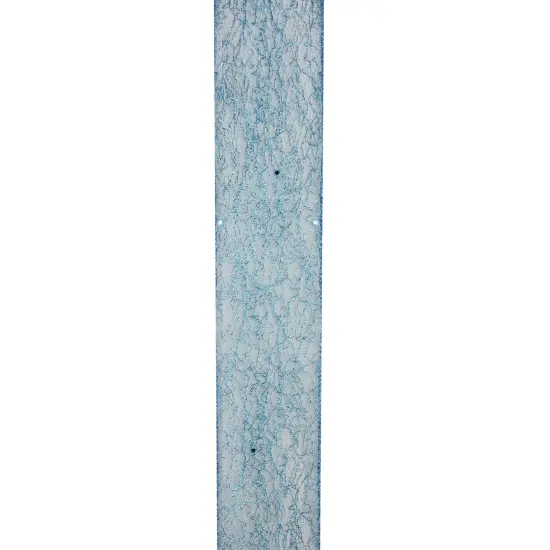 Northlight Glittering Blue Solid Wired Christmas Craft Ribbon 2.5" x 10 Yards {3}