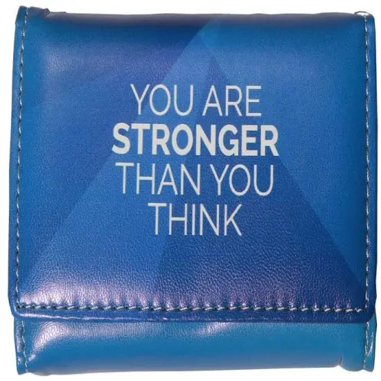 RE-FOCUS THE CREATIVE OFFICE, 7 Day Pill Organizer Box, Inspirational Blue {1}