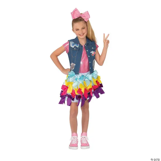 Rubies Girls Jojo Siwa Child Halloween Costume Size Large 12-14 Blue {3}