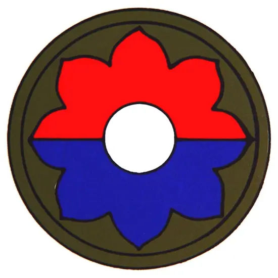 U.S. Army 9th Infantry Division Sticker 3-1/4" {1}