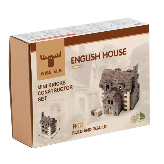 Mini Bricks Construction Set - English House {2}