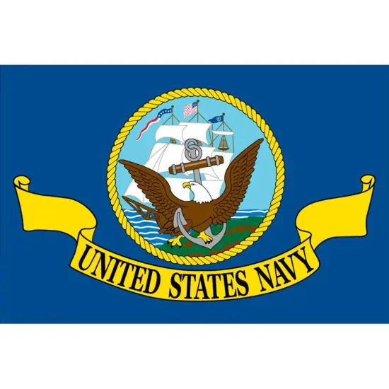 United States Navy 1775 Flag with Grommets 2ft x 3ft {1}