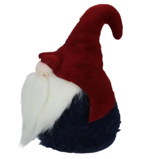Northlight Portly Gnome with Hat Christmas Figurine - 10" Red {3}