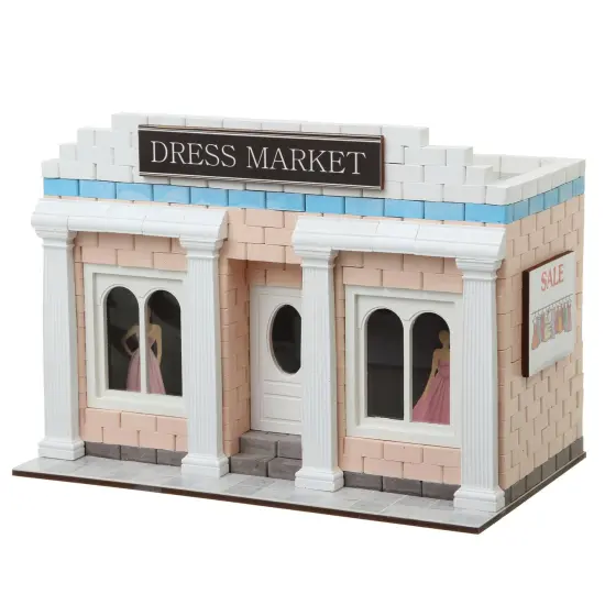 Mini Bricks Construction Set - Dress Market {3}