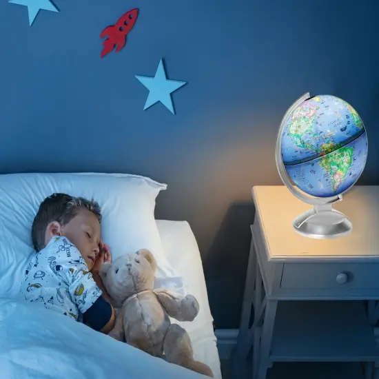 Globe 4 Kids 10" Diameter Illuminated Globe with Augmented Reality {4}