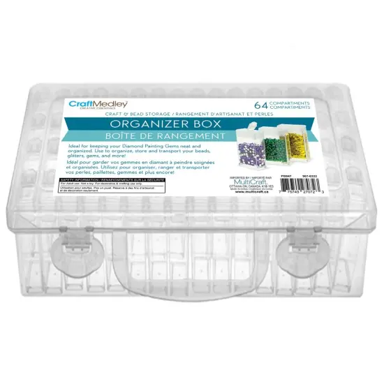 Craft Medley Mini Canister Storage Box 64/Pkg {1}