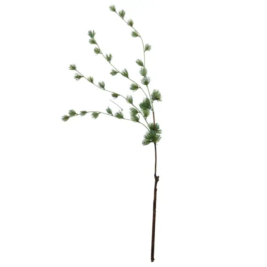 Northlight 43" Green and Brown Mini Needle Cascading Artificial Christmas Pine Spray {1}