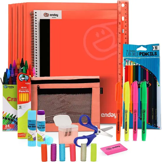 Enday School Kit K-5 Red {1}