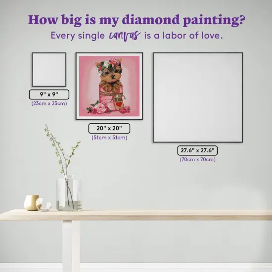 Floral Yorkie Puppy {4}