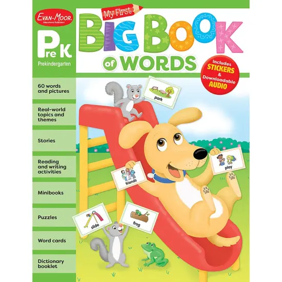 My First Big Book of Words, Grade PreK {1}