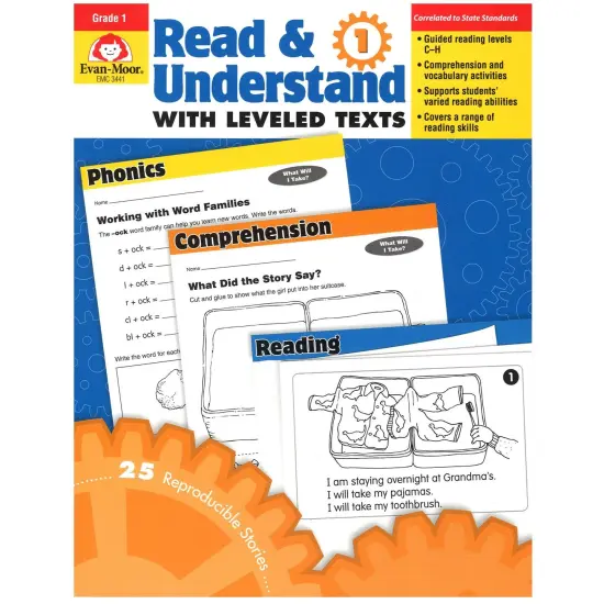 Read & Understand with Leveled Texts Book, Grade 1 {1}